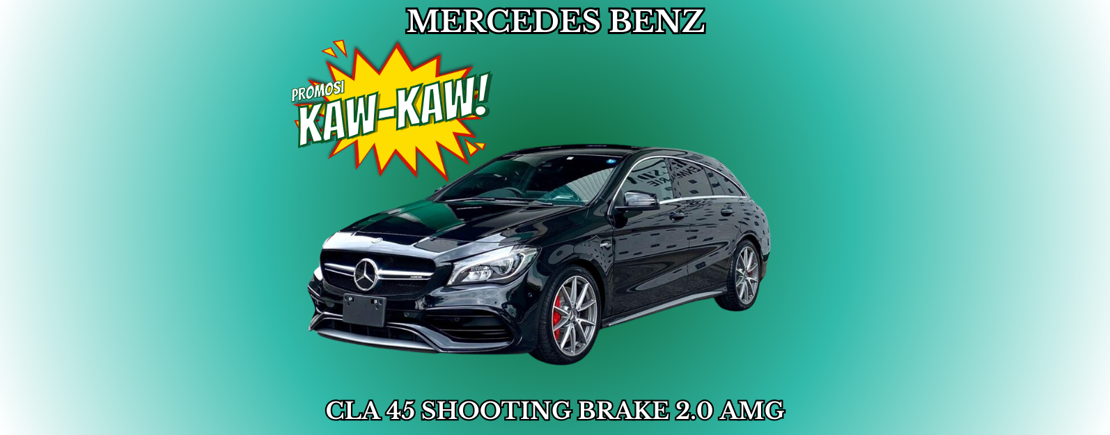 MERCEDES BENZ CLA45 SHOOTING BRAKE 2.0 AMG